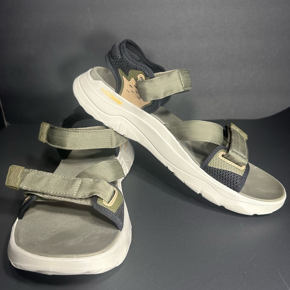 Teva Olive Green Strappy Sandals size 12 brand new w/out box and tags - Picture 7 of 11